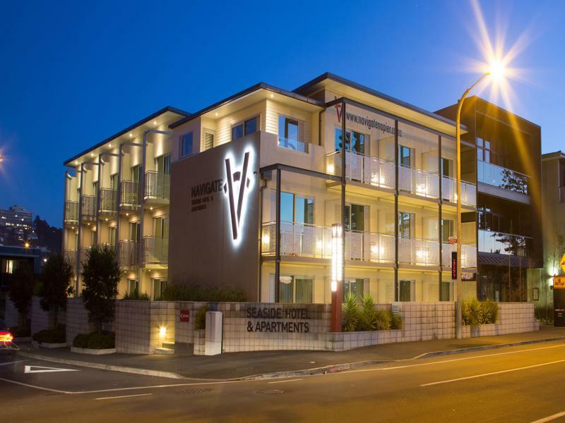 Navigate Seaside Hotel & Apartments Napier Extérieur photo